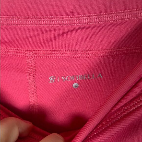 Sofibella Pink Print Golf Tennis Pickleball Skort size Large - Picture 4 of 6